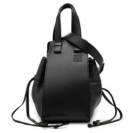 Loewe Anagram Hammock Small Handbag Black