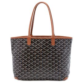 Goyard Black Goyardine Artois PM Nero