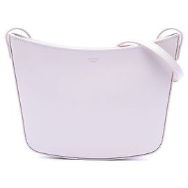 Céline Bolsa de ombro Celine Pink Medium Shiny Calfskin Croque Rosa