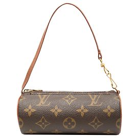 Louis Vuitton Marrom Monogram Papillon Pochette Marrom