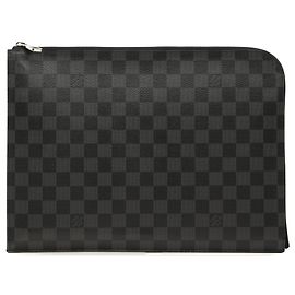 Louis Vuitton Pochette Jour GM in Damier Graphite nero Nero