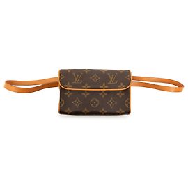 Louis Vuitton Pochette Florentine Monogram Marrone Marrone
