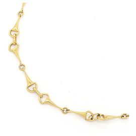 Céline Collier Horsebit en métal doré Celine Doré
