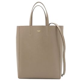 Céline Sac cabas vertical Celine Small Marron