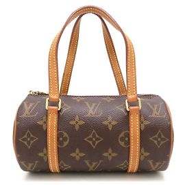 Bolso Louis Vuitton Monogram Papillon 19 Castaño