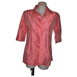 Max Mara Pink Silk Blouse Pink