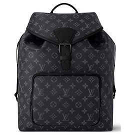 Zaino Louis Vuitton Monogram Eclipse Nero