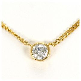 Autre Marque Collana in oro giallo 18K e diamanti D'oro