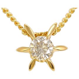 Autre Marque Collana in oro giallo 18K con diamante D'oro