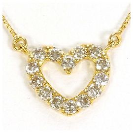 Autre Marque Collier en or jaune 18K avec diamant Doré