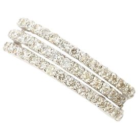 Autre Marque 18K Weißgold-Ring mit Diamant Golden