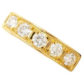 Autre Marque 18K Gelbgold Diamantring Golden