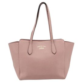 Bolsa Tote Gucci Swing em couro Medium Rosa