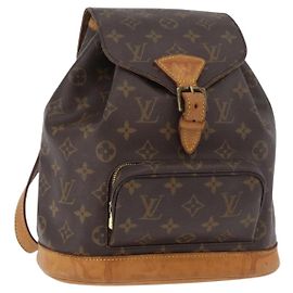 LOUIS VUITTON Monogram Montsouris MM Backpack M51136 LV Auth 179747 Monogram