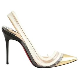 Christian Louboutin White Leather Heels White