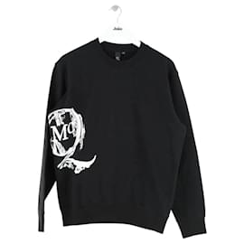 Alexander Mcqueen Schwarzer Pullover Schwarz