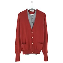 Yves Saint Laurent Rote Weste Rot