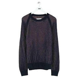 Maison Martin Margiela Navy Blue Wool Sweater M Navy blue
