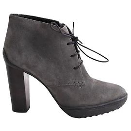 Tod's Botas cinzentas Cinza