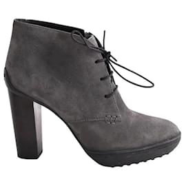 Tod's Grey boots Grey