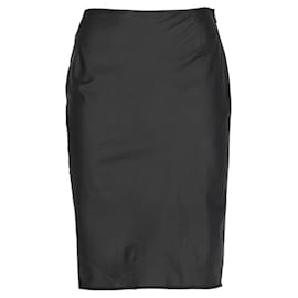 Schwarzer Rock Helmut Lang - 2000er Schwarz