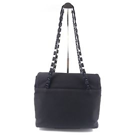 Salvatore Ferragamo Borsa a tracolla in nylon Nero