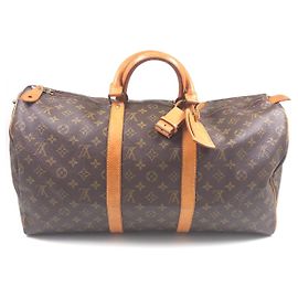 Louis Vuitton Keepall 50 Monogram Marrom Monograma