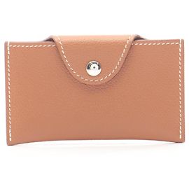 Hermès Iliade Kartenetui Hermes Braun Golden