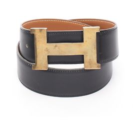 Hermès Hermes Constance H-Belt Black