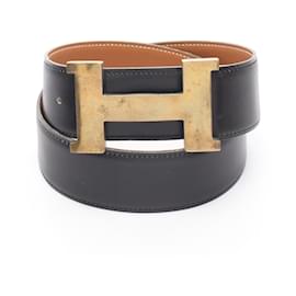 Hermès Hermes Constance H-Belt Nero
