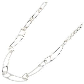 Hermès Collana Chaine d'Ancre Punk Hermes Argento