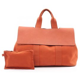 Hermès Bolsa Hermes Valparaiso MM Potiron Laranja