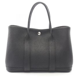 Hermès Hermes Garden Party TPM Tote Bag Black