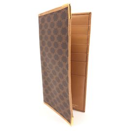 Céline Celine Monogram Triomphe Bi-Fold Wallet Brown Monogram