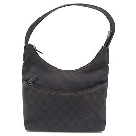 Borsa a tracolla Gucci Monogram GG Marrone