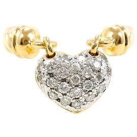 Autre Marque 18K Goldring mit Diamant Golden