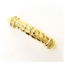 Autre Marque 18K Gelbgold-Ring mit Diamant Golden