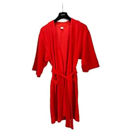 Eres Bata de algodón roja Roja