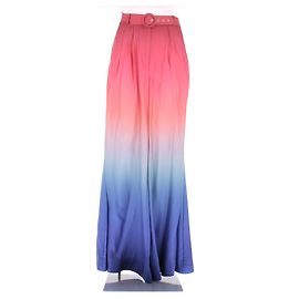 Zimmermann Palazzo Gradient Cotton Pants Multiple colors