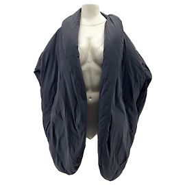 Cos Oversized sleeveless navy puffer jacket Blue