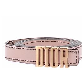 Dior Cinto 'D-Fence' em couro bege Rosa