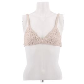 Miu Miu Cream quilted bralette Beige
