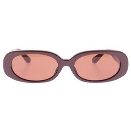 Linda Farrow Brown Plastic Sunglasses Brown
