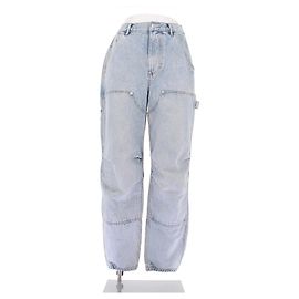 Vaqueros Alexander Wang Rectos en Denim Azul Claro Azul