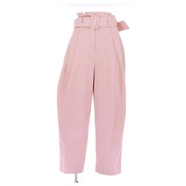 Zimmermann Hellrosa Baumwollhose Pink