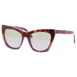 Gafas de sol Saint Laurent marrón plástico Castaño
