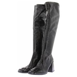 Courreges Botas Courrèges de charol negro Negro