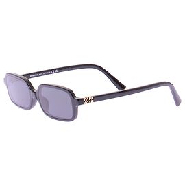 Miu Miu Black rectangle sunglasses Black