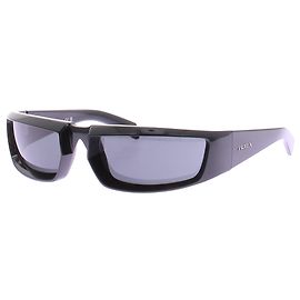 Prada Occhiali da sole maschera neri Nero