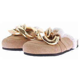 JW Anderson Leather Mules Beige Size 37 Beige